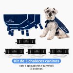 Kit de 3 mantas magnéticas para perros con 8 bobinas