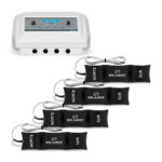 Magnetoterapia para consultorio con 4 aplicadores FoamPack (8 bobinas planas) · Micro 6 Platinum
