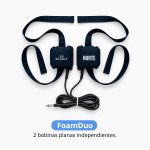 Aplicador FoamDuo Seakit con 2 bobinas planas independientes y cintas de sujeción