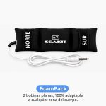 Aplicador FoamPack Seakit con 2 bobinas planas integradas