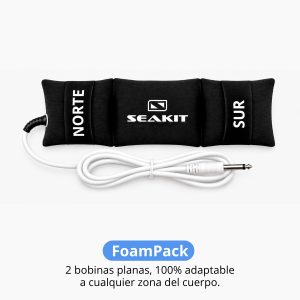 Aplicador FoamPack Seakit con 2 bobinas planas integradas
