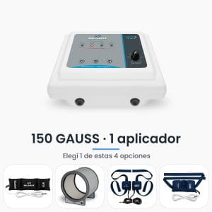 Magnetoterapia domiciliaria Micro 6 Home Seakit de 150 GAUSS con 1 aplicador