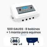 Magnetoterapia equina Micro 6 Platinum Seakit de 500 GAUSS con manta y 8 bobinas