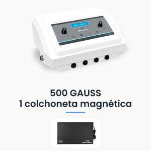 Magnetoterapia profesional Micro 6 Platinum Seakit de 500 GAUSS con Colchoneta Magnética Focalizada de 8 bobinas